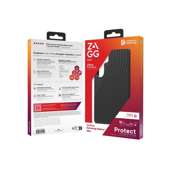 Zagg Samsung Galaxy S24 Deksel Denali Svart