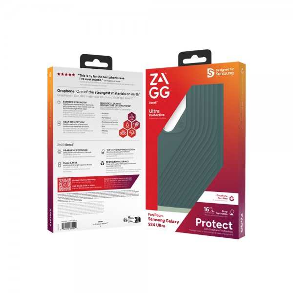 Zagg Samsung Galaxy S24 Ultra Deksel Denali Evergreen