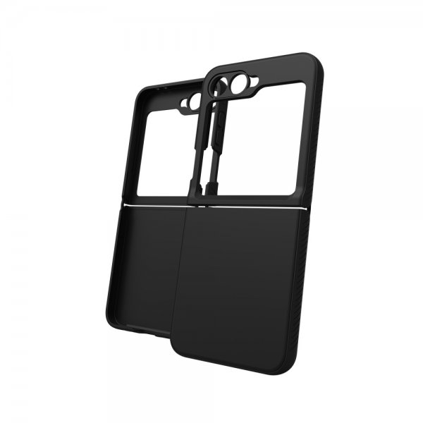Zagg Samsung Galaxy Z Flip 6/Flip 7 FE Deksel Bridgetown Svart