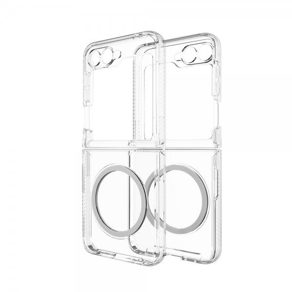 Zagg Samsung Galaxy Z Flip 6/Flip 7 FE Bridgetown Snap Transparent