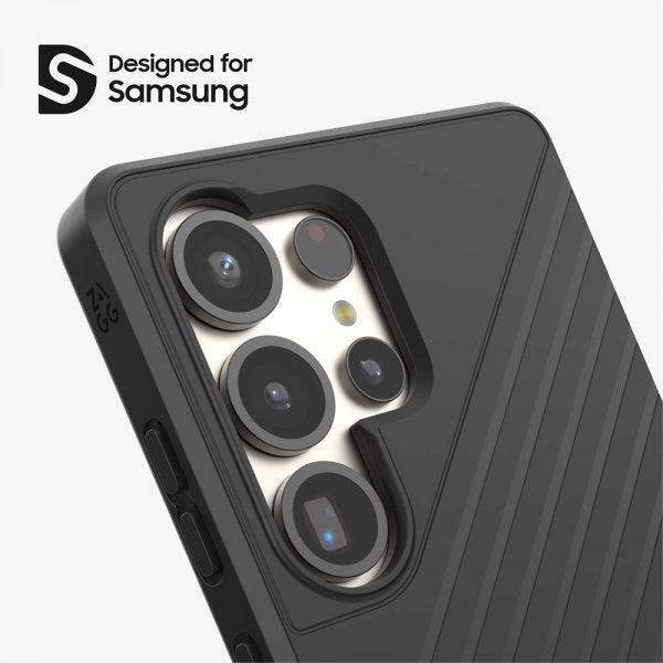 Zagg Samsung Galaxy S25 Ultra Deksel Denali Kickstand Svart