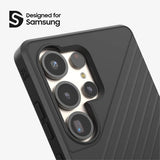 Zagg Samsung Galaxy S25 Ultra Deksel Denali Kickstand Svart