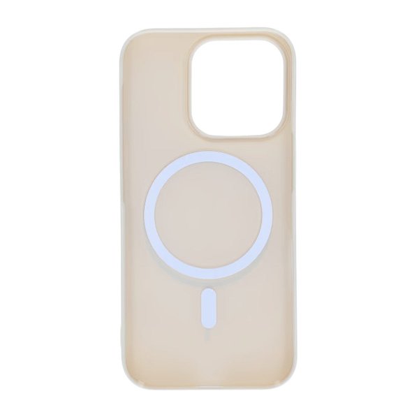 iPhone 16 Pro Deksel TPU MagSafe Glatt Hvit