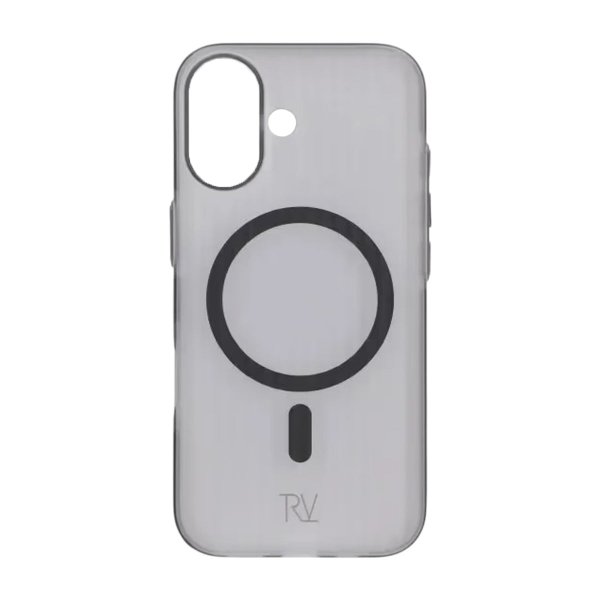 Rvelon iPhone 17 Deksel Korrugerte MagSafe Svart