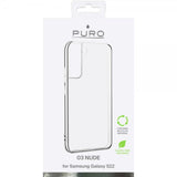 Puro Samsung Galaxy S22 Deksel Nude Transparent