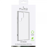 Puro Samsung Galaxy S22 Ultra Deksel Nude Transparent