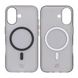 Rvelon iPhone 17 Deksel Korrugerte MagSafe Svart