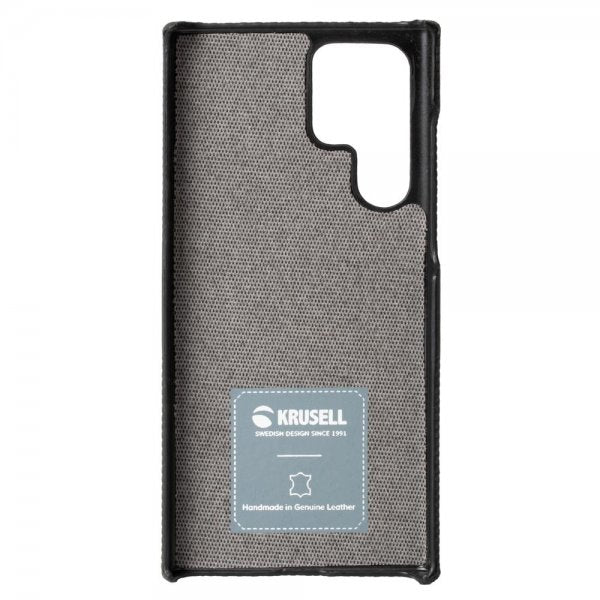 Krusell Samsung Galaxy S22 Ultra Deksel Leather Cover Vintage Black