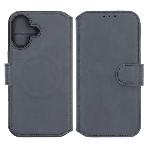 Rvelon iPhone 17 Etui 4 Kortlomme MagSafe Blå