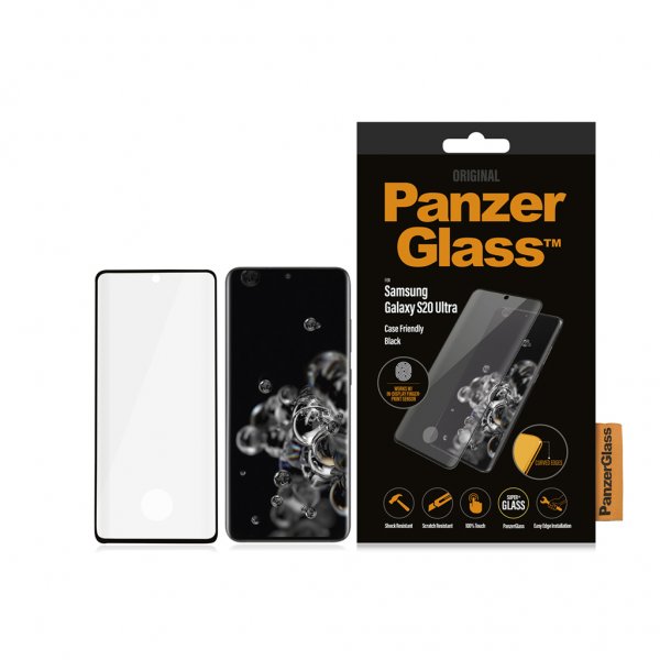 PanzerGlass Samsung Galaxy S20 Ultra Skjermbeskytter CaseFriendly Fingerprint