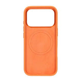 iPhone 17 Pro Deksel Silikon MagSafe Stativ Oransje