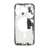 Midtramme med smådeler for iPhone 15 Pro Max - Hvit Titan OEM