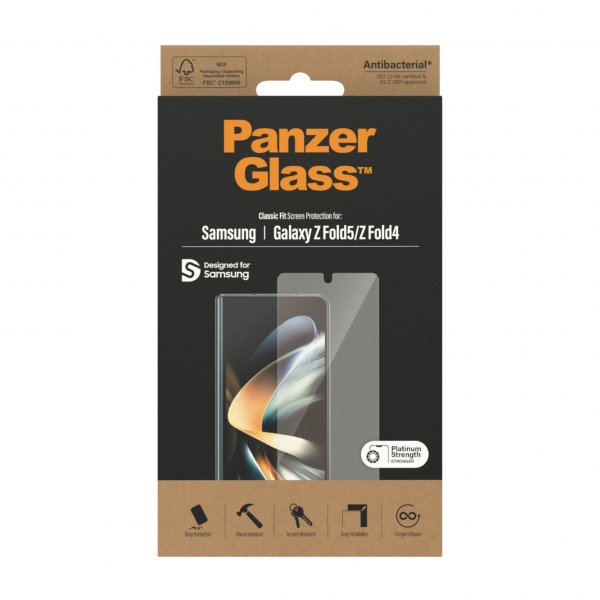 PanzerGlass Samsung Galaxy Z Fold 4/Samsung Galaxy Z Fold 5 Skjermbeskytter Classic Fit
