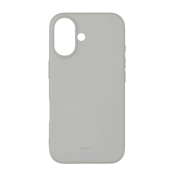 Onsala iPhone 16 Pro Deksel Silicone Touch Concrete