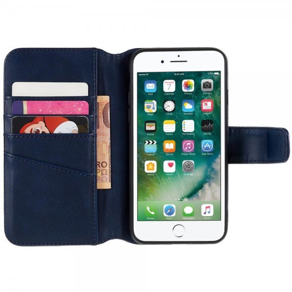 Nordic Covers iPhone 7/8/SE Etui Essential Leather Heron Blue