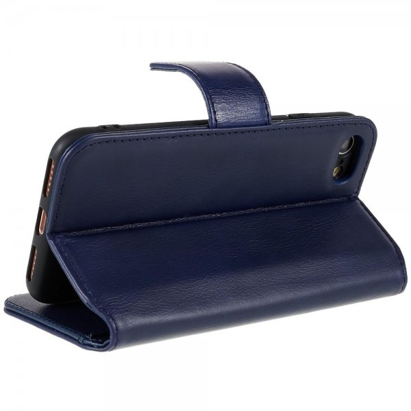 Nordic Covers iPhone 7/8/SE Etui Essential Leather Heron Blue