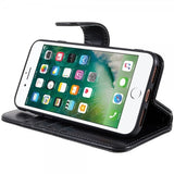 Nordic Covers iPhone 7/8/SE Etui Essential Leather Raven Black