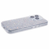Nordic Covers iPhone 16 Pro Deksel Sparkle Series Stardust Silver