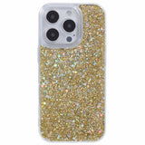 Nordic Covers iPhone 16 Pro Deksel Sparkle Series Citrine Gold