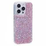 Nordic Covers iPhone 16 Pro Deksel Sparkle Series Blossom Pink