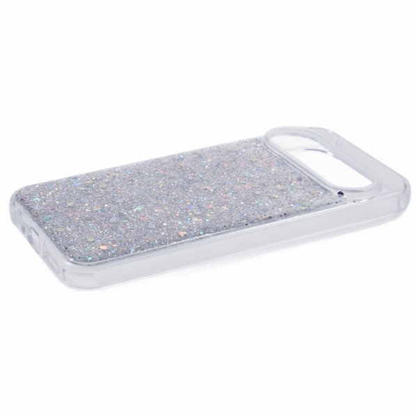 Nordic Covers Google Pixel 9/Pixel 9 Pro Deksel Sparkle Series Stardust Silver