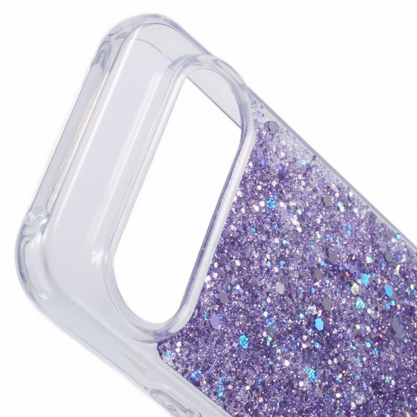 Nordic Covers Google Pixel 9/Pixel 9 Pro Deksel Sparkle Series Lilac Purple
