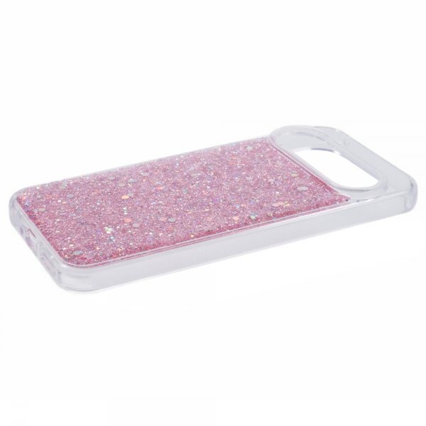 Nordic Covers Google Pixel 9 Pro XL Deksel Sparkle Series Blossom Pink