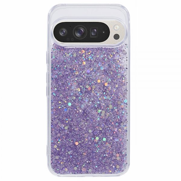 Nordic Covers Google Pixel 9 Pro XL Deksel Sparkle Series Lilac Purple