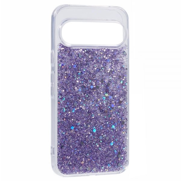 Nordic Covers Google Pixel 9 Pro XL Deksel Sparkle Series Lilac Purple