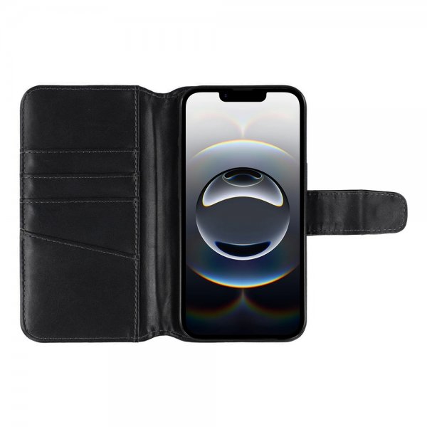 Nordic Covers iPhone 16e/17e Etui Essential Leather Raven Black