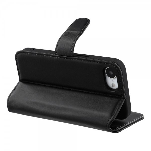 Nordic Covers iPhone 16e/17e Etui Essential Leather Raven Black