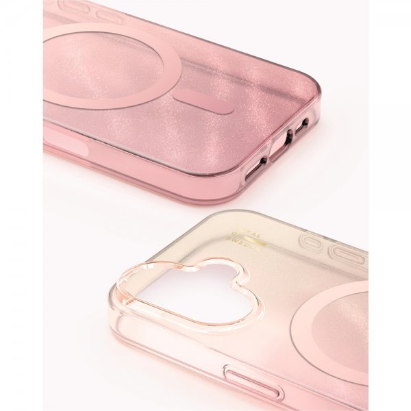 Ideal of Sweden iPhone 17 Deksel Clear Case MagSafe Rose Blush