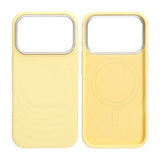iPhone 17 Pro Deksel Silikon MagSafe Gul