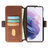 Krusell Samsung Galaxy S21 Etui Sunne PhoneWallet Vintage Cognac