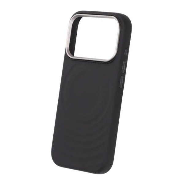 iPhone 17 Pro Deksel Silikon MagSafe Svart
