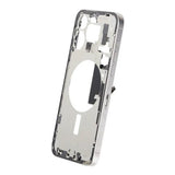 Midtramme med smådeler for iPhone 15 Pro Max - Hvit Titan OEM