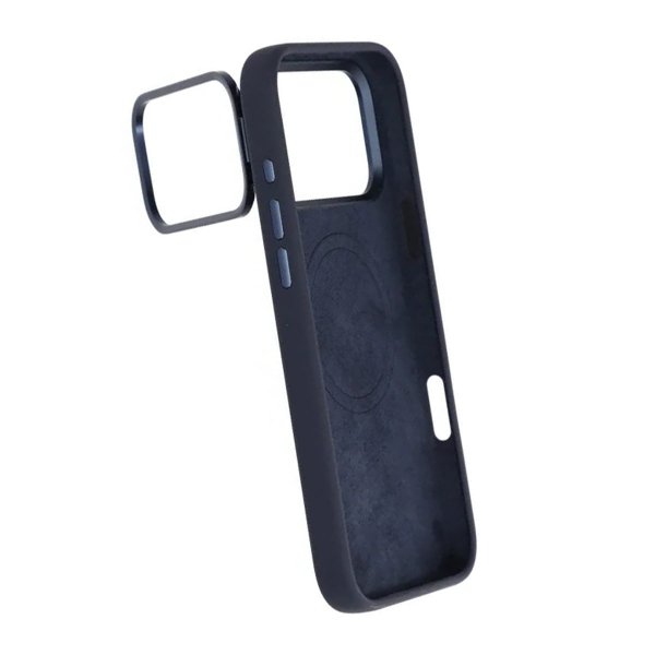 iPhone 17 Pro Max Deksel Silikon MagSafe Blå