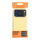 iPhone 17 Pro Max Deksel Silikon MagSafe Gul