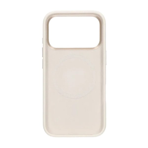 iPhone 17 Pro Max Deksel Silikon MagSafe Hvit