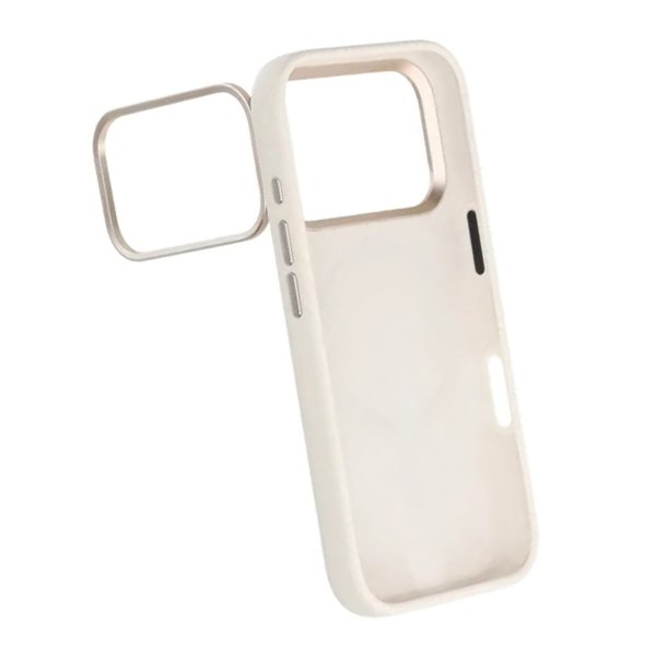 iPhone 17 Pro Deksel Silikon MagSafe Hvit
