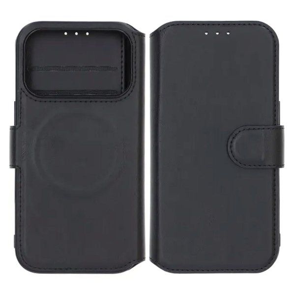 Rvelon iPhone 17 Pro Etui 4 Kortlomme MagSafe Svart