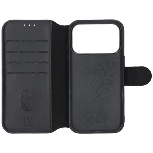 Rvelon iPhone 17 Pro Etui 4 Kortlomme MagSafe Svart