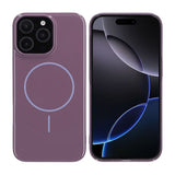 iPhone 16 Pro Max Deksel TPU MagSafe Glatt Lilla