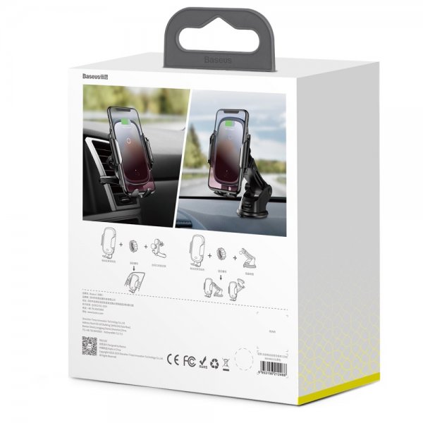Baseus Light Electric Holder Wireless Charger