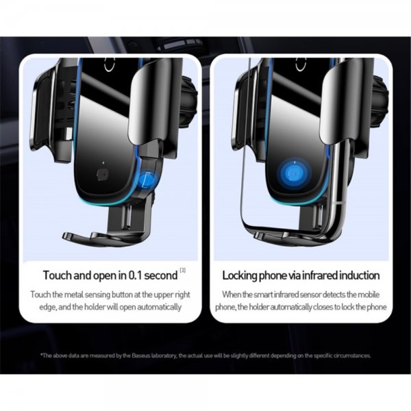 Baseus Light Electric Holder Wireless Charger