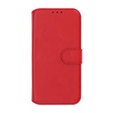 Rvelon iPhone 17 Etui 4 Kortlomme Avtakbart deksel Rød