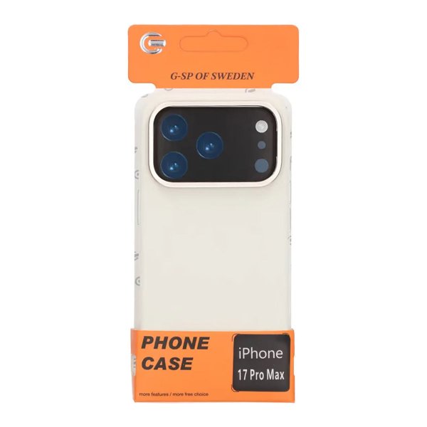 iPhone 17 Pro Max Deksel Silikon MagSafe Hvit