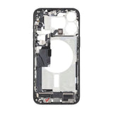 Midtramme med smådeler for iPhone 15 Pro Max - svart titan OEM