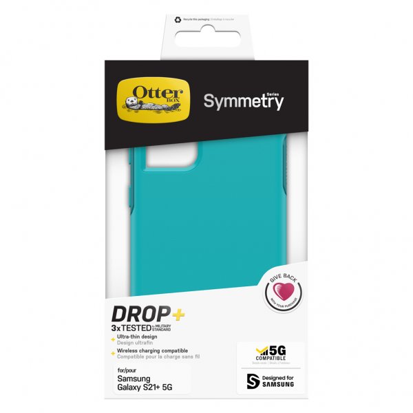 Otterbox Samsung Galaxy S21 Plus Deksel Symmetry Series Rock Candy Blue
