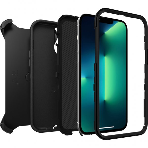 Otterbox iPhone 13 Pro Max Deksel Defender Svart